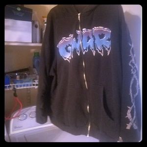 GWAR ZIPPER HOODIE 2013 TOUR